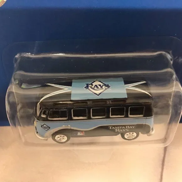 Tampa Bay Rays Die Cast Volkswagen Bus 1:64 MLB 2008 Press Pass Collectible New - Picture 3 of 6